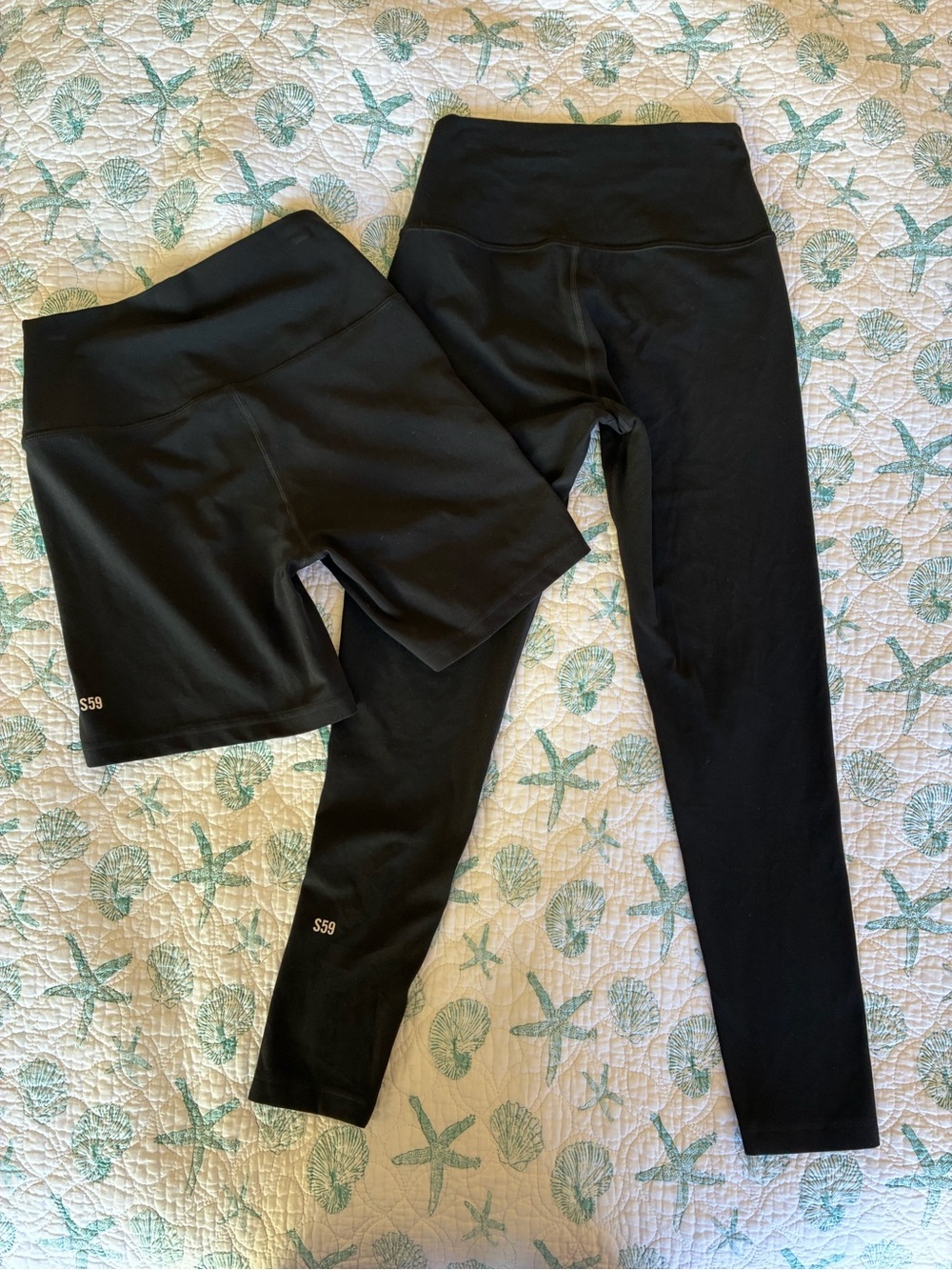 Splits59 Airweight High Waist Leggings & Shorts black medium LIKE NEW